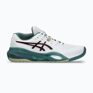 Кросівки для тенісу чоловічі Asics GEL-RESOLUTION X WHITE/DARK AUBERGINE 